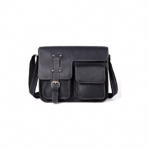 Férfi Aktatáskák Luxus Egzotikus Bőr Vintage Flap Crossbody Aktatáska