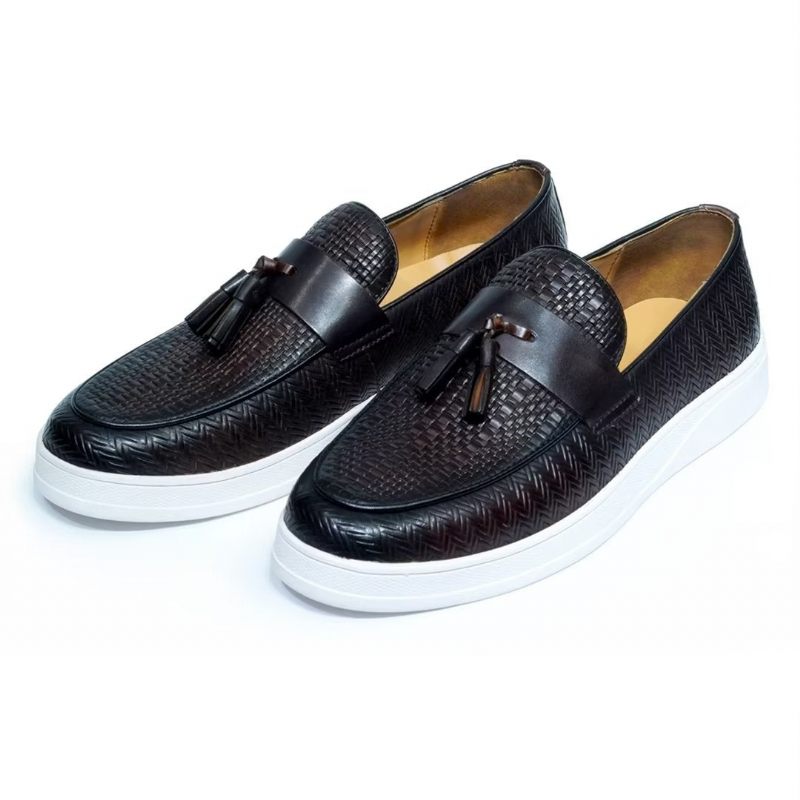 Férfi Alkalmi Cipők Slip-on Elegance - Kávé