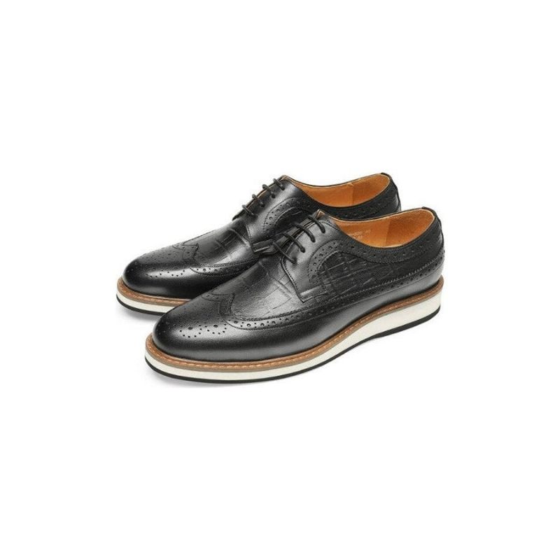 Férfi Alkalmi Cipők Tehénbőr Designer Brogue