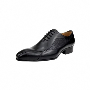 Férfi Formális Cipő Elegáns Brogue Nuptial Oxford Bőrcipő