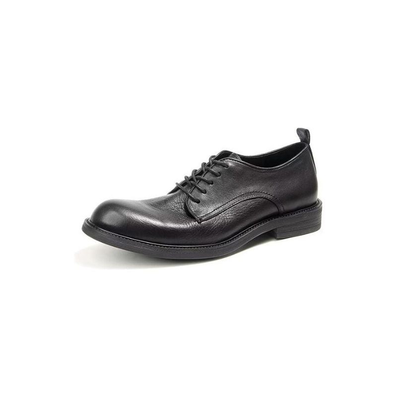 Férfi Formális Cipő Elegáns Retro Brogue Bőr Ruha Oxford - Fekete