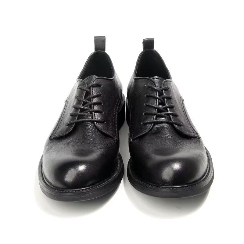 Férfi Formális Cipő Elegáns Retro Brogue Bőr Ruha Oxford - Fekete