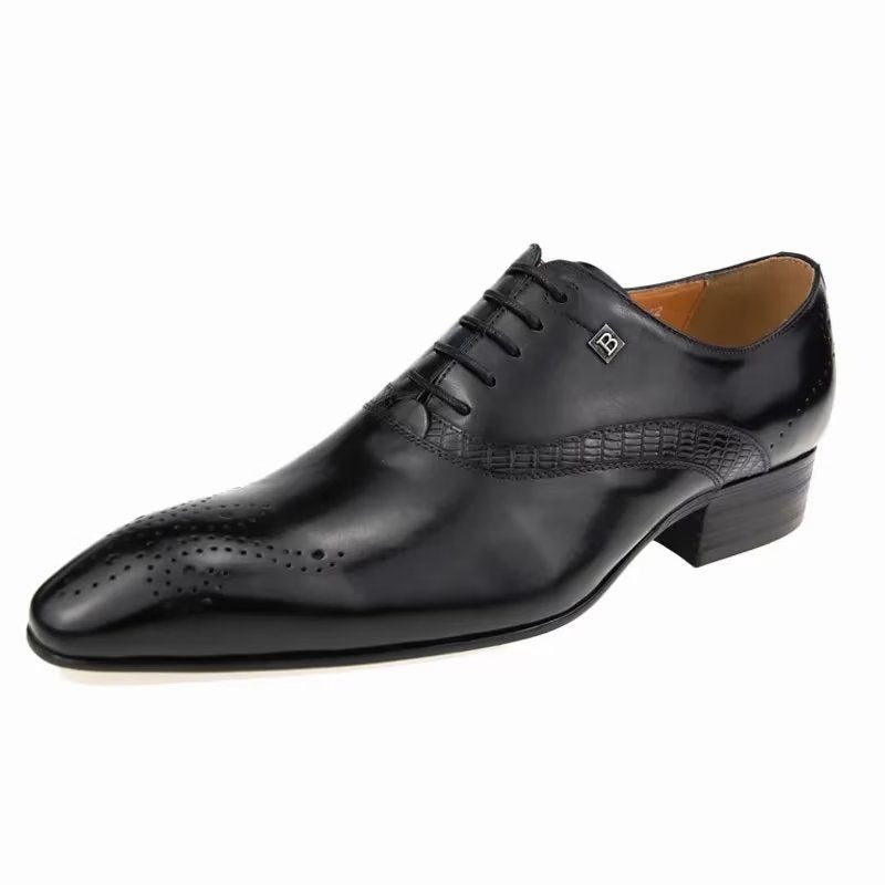 Férfi Formális Cipő Modish Esküvői Brogues - Fekete