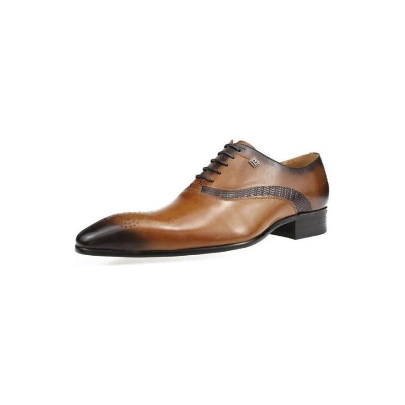 Férfi Formális Cipő Modish Esküvői Brogues - Barna