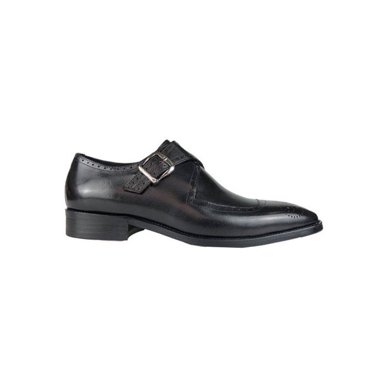 Férfi Formális Cipő Wingtip Oxford Ruhacipő Exquisite Elegance - Fekete