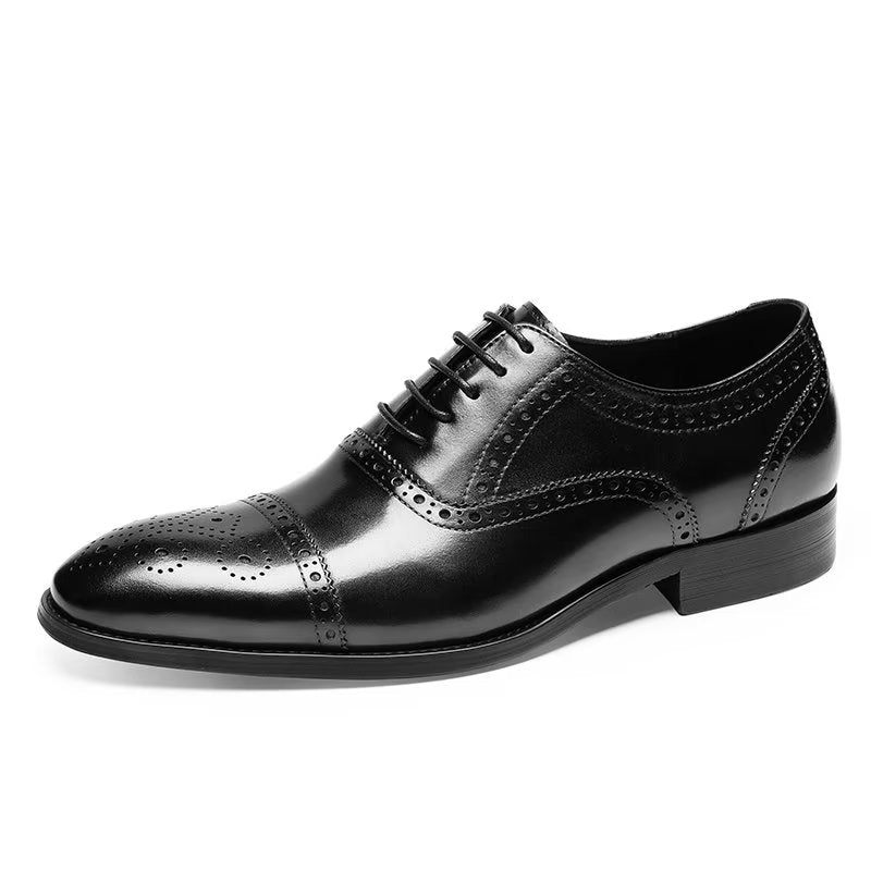 Férfi Formális Cipők Elegáns Brogues Ruhacipők - Fekete