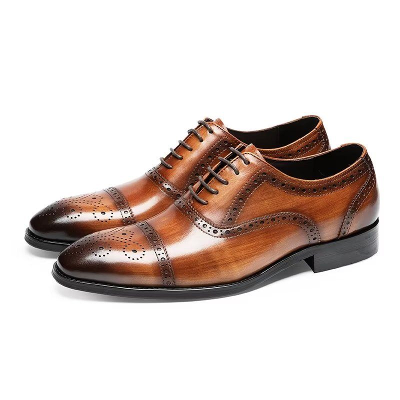 Férfi Formális Cipők Elegáns Brogues Ruhacipők - Kávé