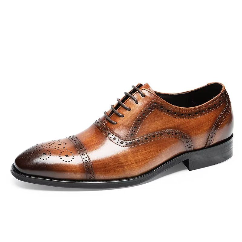 Férfi Formális Cipők Elegáns Brogues Ruhacipők - Kávé