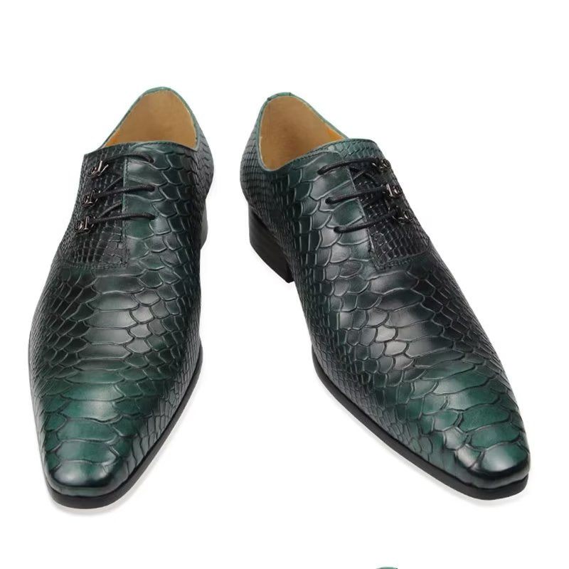 Férfi Hivatalos Cipő Esküvői Brogues - Zöld