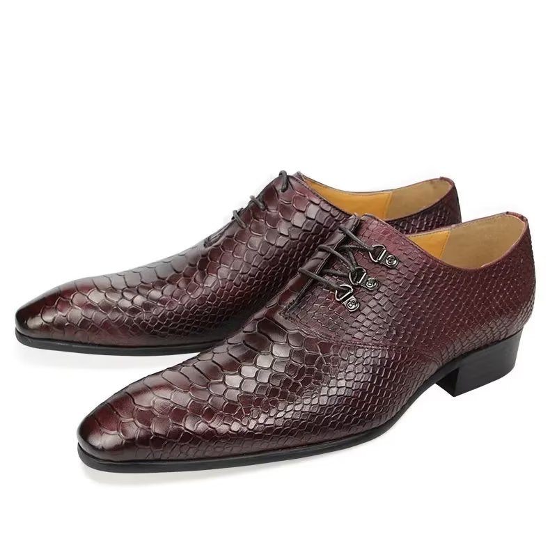 Férfi Hivatalos Cipő Esküvői Brogues - Piros