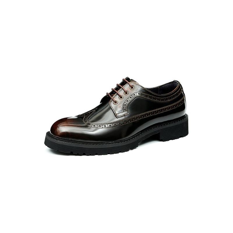 Férfi Hivatalos Cipő Luxus Oxford Brogue Ruhacipő - Kávé