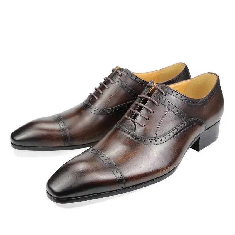 Férfi Hivatalos Cipők Deluxe Oxford Lavishnuptial Brogues - Kávé