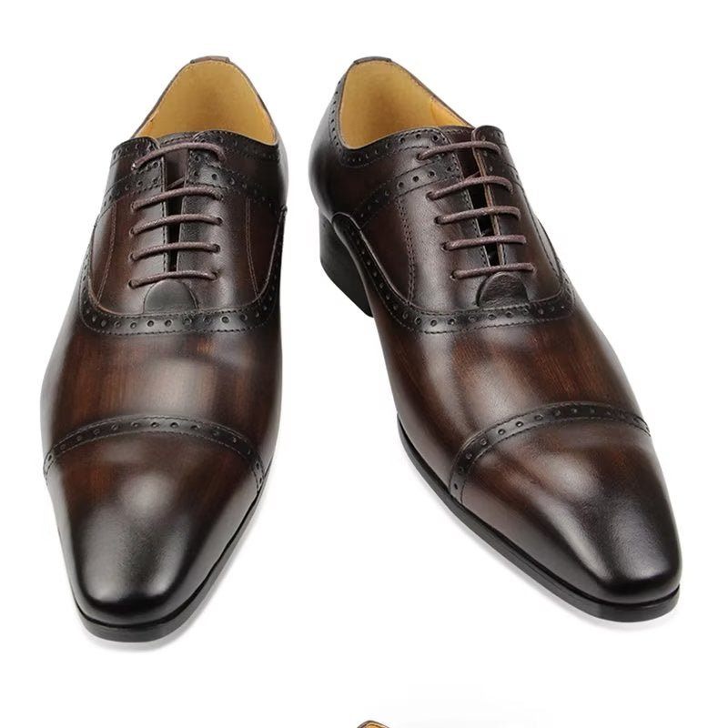 Férfi Hivatalos Cipők Deluxe Oxford Lavishnuptial Brogues - Kávé