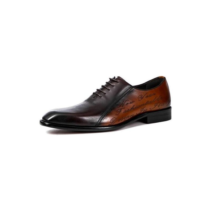 Férfi Hivatalos Cipők Egzotikus Brogue Dress - Kávé