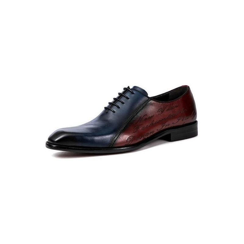 Férfi Hivatalos Cipők Egzotikus Brogue Dress - Burgundia