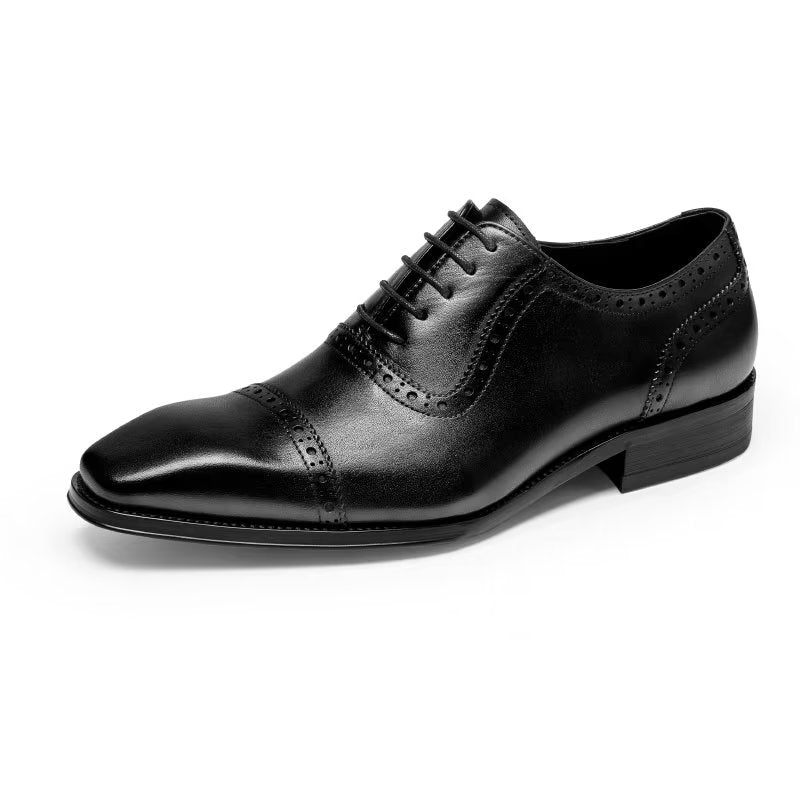 Férfi Hivatalos Cipők Elegáns Brogues - Fekete