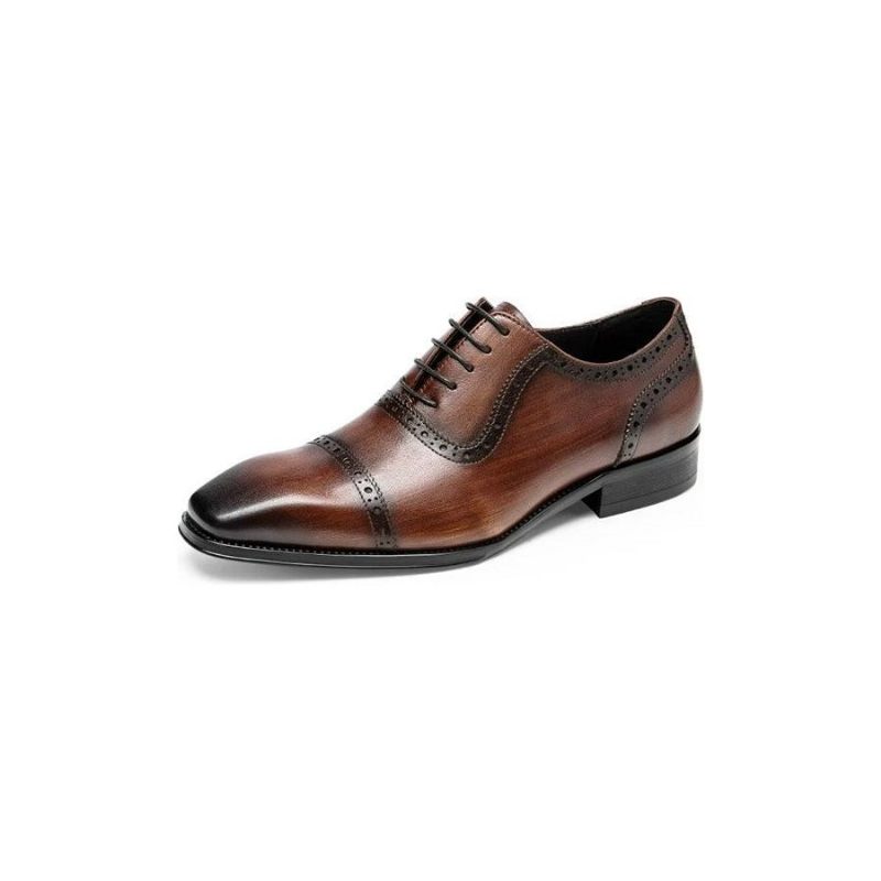 Férfi Hivatalos Cipők Elegáns Brogues - Kávé