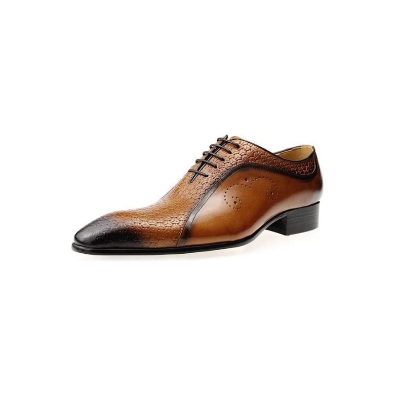 Férfi Hivatalos Cipők Elegáns Esküvői Brogues - Barna