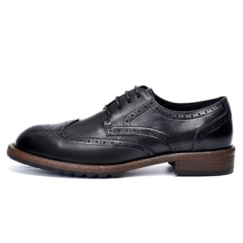 Férfi Hivatalos Cipők Exquisite Brogues - Fekete