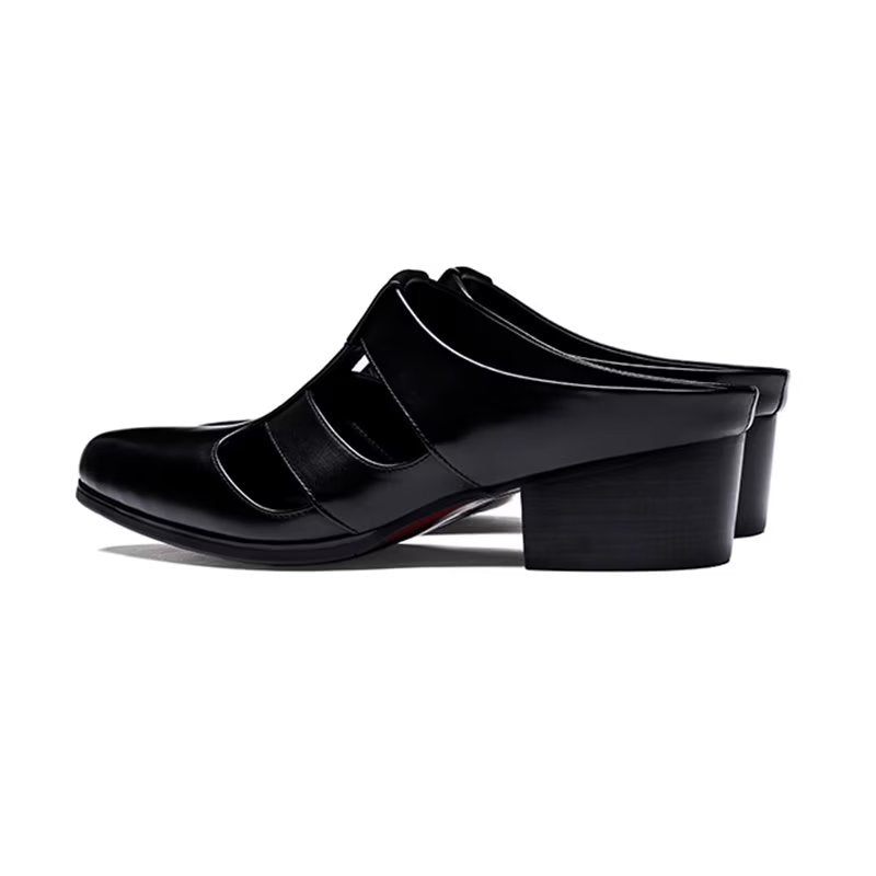 Férfi Hivatalos Cipők Slip On Dress - Fekete