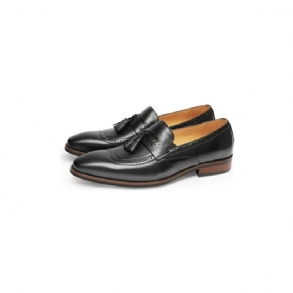 Férfi Naplopók Egzotikus Slip On Brogue Loafers