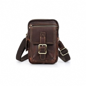 Férfi Válltáskák Luxus Bőr Zárótáska Crossbody