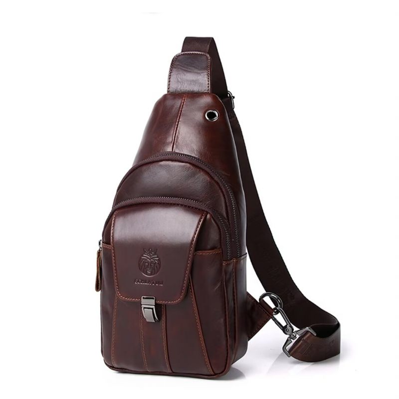 Férfi Válltáskák Metropolitan Leather Journey Tote - Fekete