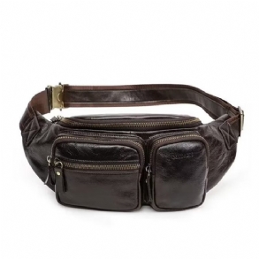 Férfi Válltáskák Valódi Bőr Crossbody Melltáska